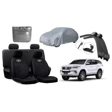 Imagem de Capa de couro +Capa de cobrir + Limpador de para - brisa -Toyota sw4 10-22