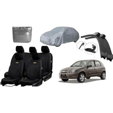 Imagem de Capa de couro +Capa de cobrir + Limpador de para - brisa -GM Celta 08-15