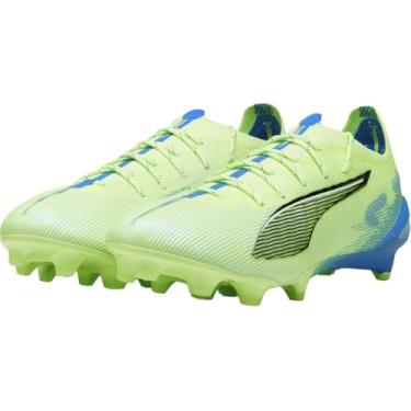 Imagem de PUMA Chuteiras masculinas Ultra 5 Ultimate Firm Ground Soccer Chuteiras - Roxo, Maçã efervescente/branco/bluemazing, 41