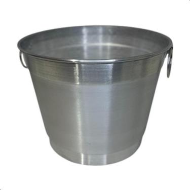 Imagem de Balde De Alumínio Para Gelo E Bebidas Para Festas E Eventos 7 Litros -