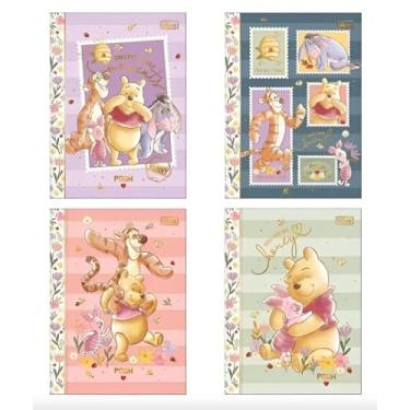 Imagem de Caderno Tilibra POOH, Brochura Costurado, Capa Dura, 80 Folhas Decoradas, 17,7 x 24 cm, CAPA SORTIDA