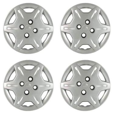 Imagem de Calota Aro 13" Prata Mod Corsa Wind 2000 (Jogo c/ 4 Calotas) Grid - 00