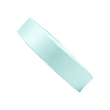 Imagem de 1 fita de cetim, fita para embrulho de presente, fitas de tecido para buquê de flores, decoração de festa de casamento, artesanato (azul)