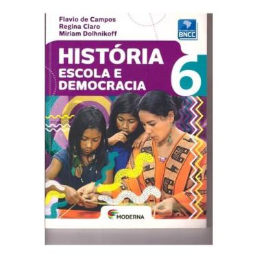 Imagem de História Escola e Democracia 6 - MODERNA DIDATICO, Sortido