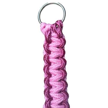 Imagem de Guia para Cachorros，Guia Grande，Fabricado com Arame FlexíVel Resistente à Ferrugem e DuráVel e AnéIs de Ferro Niquelado，Adequado para Beagles e RaçAs de MéDio a Grande Porte(ROSA/VINHO,150 cm)