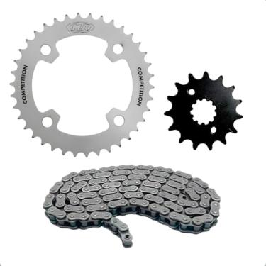 Imagem de Kit Relação Passe Fino Cb 250 Twister Cb 300f Coroa 38/15