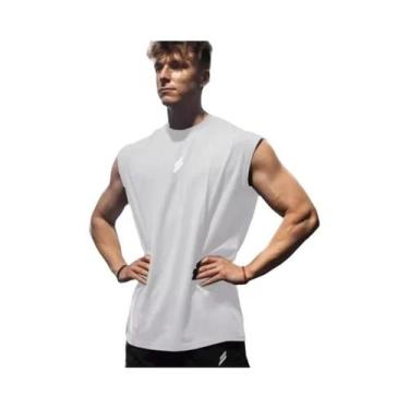 Imagem de Camiseta De Treino Masculina De Verão, Sem Mangas, Respirável, De Seca