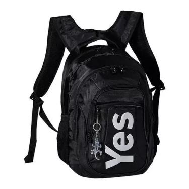Imagem de Mochila YES Antifurto c/3 divisões para Notebook COR PRETO