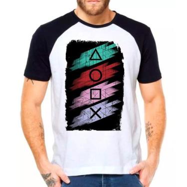 Imagem de Camiseta playstation games jogos camisa masculina lançamento 04 - DESI