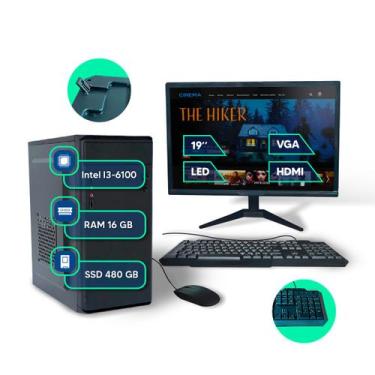 Imagem de Computador MRP Informática Completo Processador Intel Core I3 6ª Geraç