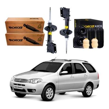 Imagem de Kit Amortecedor Dianteiro Palio Adventure 1.8 2003 A 2008 - Monroe