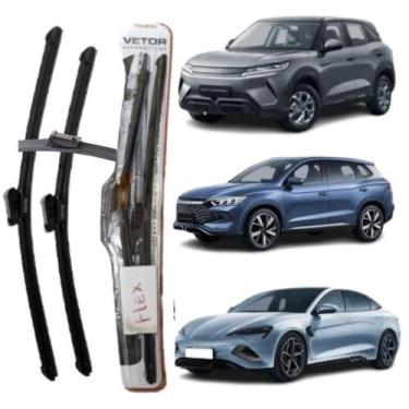 Imagem de Palheta Limpador Parabrisa Byd Song Pro Yuan Seal Após 2023 - VETOR (V