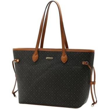 Imagem de Bolsa Feminina Alça Ombro Elemento Gráfico Moderna Chenson-Feminino