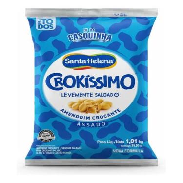 Imagem de Amendoim Crocante Crokíssimo Santa Helena Pacote 1,01kg