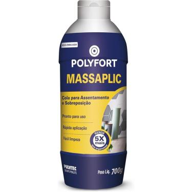 Imagem de Cola para Azulejo FA020 para Pastilha e Azulejo Aderencia Massaplic Branco Pulvitec 700G