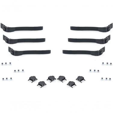 Imagem de Presilha para Patins Universal Go Roller com Compatibilidade Universal e Estrutura Resistente 6 Unidades
