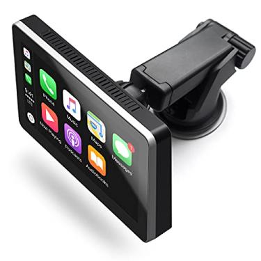 Imagem de Car and Driver INTELLIDASH com Apple Carplay e Android Auto, reprodutor multimídia IPS Touchscreen de 17 cm com Bluetooth, Mirror Link, SiriusXM, Google, Siri Assistant Dash ou Para-brisa montado
