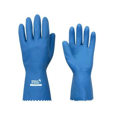 Imagem de Luva Látex Verniz Silver Slim Azul