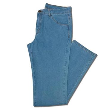 Imagem de Calça Jeans Masculina Azul Claro Almix (42)