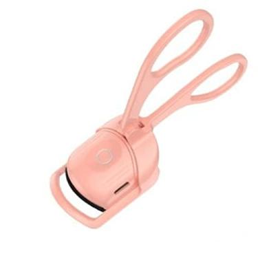 Imagem de Curvador de Cílios Aquecido, Compacto, Portátil, Com 2 Controles de Temperatura, Modelador de Cílios Elétrico, 30 Segundos de Aquecimento Diário (Rosa)