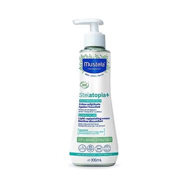 Imagem de Mustela Stelatopia+ Hidratante Relipidante Antiprurido 300 ml - Hidratação Imediata e Profunda para Peles Secas e Extremamente Secas Seguro Para Bebês, Crianças e Adultos - Sem Fragrância - Stelatopia