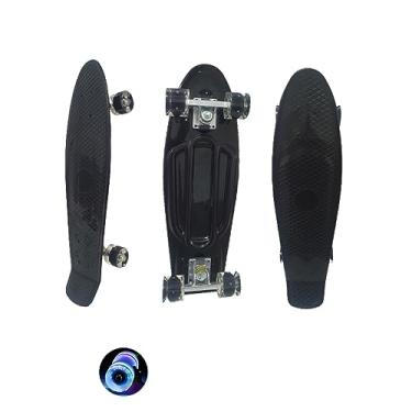 Imagem de Skate Mini Roda Led Longboard Cruiser Shape 67cm