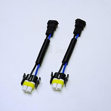 Imagem de PA LED 2 pçs H8 H11 Kit de gancho de fio de cerâmica HID soquete de plugue de lâmpada