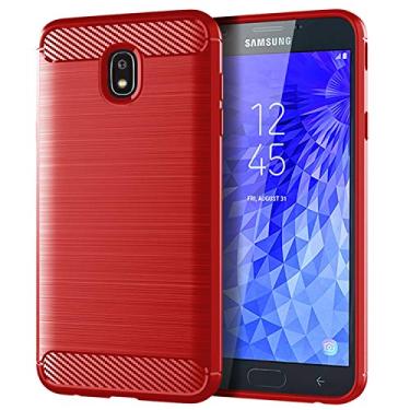 Imagem de Capa para Samsung Galaxy J7 Star, toque macio, proteção total, anti-arranhões e impressões digitais + capa de celular resistente a arranhões para Samsung Galaxy J7 Star