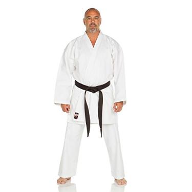 Imagem de Ronin Karate Gi – Uniforme de Karate para estudantes leves – Quimono de qualidade profissional – Kit avançado de artes marciais 100% algodão estilo Karate Treinamento para adultos e crianças., Branco, 7