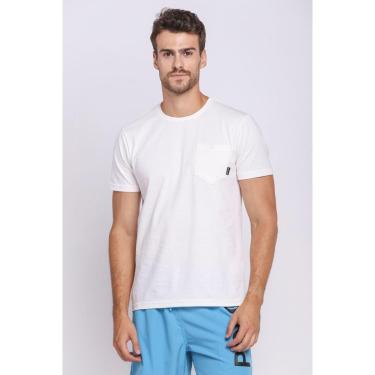 Imagem de Camiseta Masculina  Malha Collection Com Bolso Polo Wear Off White-Masculino