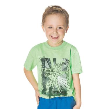 Imagem de Camiseta Juvenil Masculina No Limits Rovitex Kids Verde-Masculino