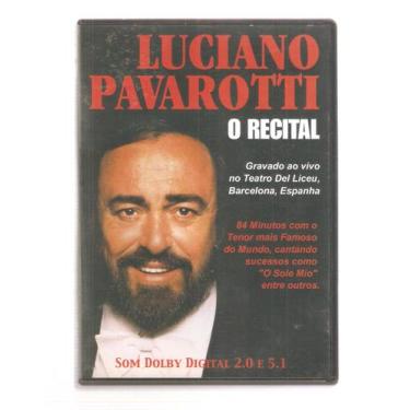 Imagem de Dvd Luciano Pavarotti - O Recital  - Dvd Video