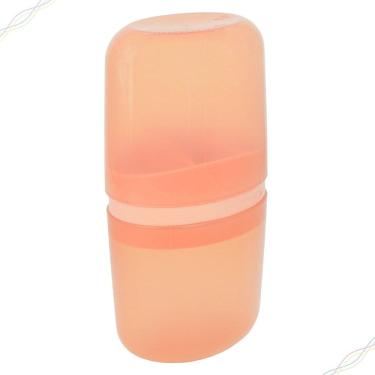 Imagem de Porta Escova de Dentes Creme e Fio Dental com Tampa Coza Bul