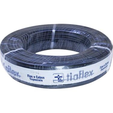 Imagem de Cabo para Microfone Balanceado AF(T) OFHC 2 X 22AWG Preto Tiaflex - RL / 100