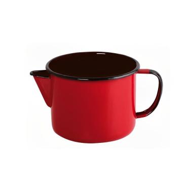 Imagem de Caneca com Bico Esmaltada Vermelho 1 L Ewel