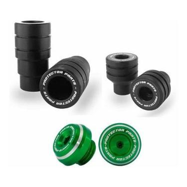 Imagem de Kit Slider Diant + Tras + Tampa Do Oleo Gs 500 Gs500 Todas - Protector
