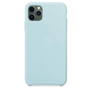 Imagem de Capinha Capa Silicone para iPhone 11 Pro - GCM, Azul-céu