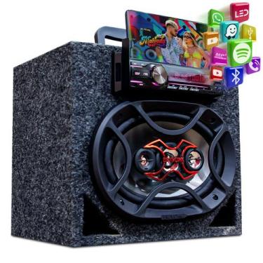 Imagem de Caixa Ativa Residencial Bravox 6x9 Ativa Bluetooth Usd/aux - OESTESOM