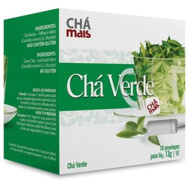 Imagem de Clinicmais Chá Verde 10 Sachês 13g - Chá Mais