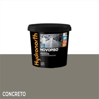 Imagem de Tinta Acrílica Novopiso 900 ML Hydronorth - Cores, Concreto