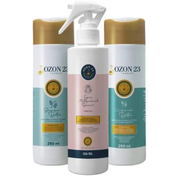 Imagem de Shampoo E Cond. Detox Ozonizado + Spray Multifuncional 250Ml - Ozon23
