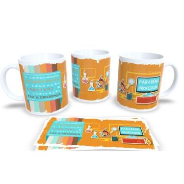 Imagem de Canecas Personalizadas dia dos Professores - Estampa Sublimada, Mod.32