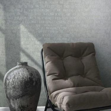 Imagem de Papel de Parede Jackie ABC123 Cinza 682430 - NOVAMUR