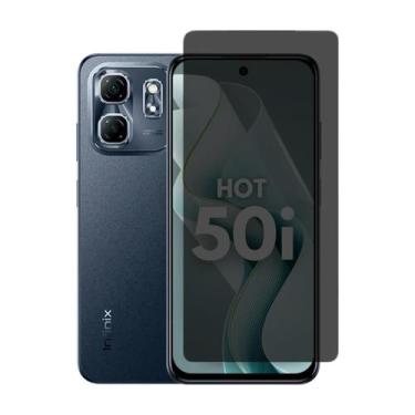 Imagem de Película Proteção Hidrogel Privativa Compatível Para Infinix Hot 50i -