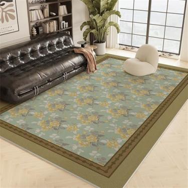 Imagem de HJZSZX Tapete de sala de estar vintage, decoração para casa, quarto, tapete fofo, mesas de centro de área grande, tapete de chão impresso, QH1712, ER, 300x400CM