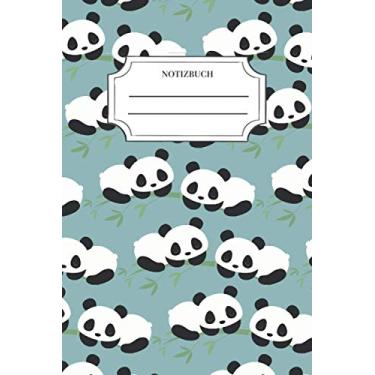 Imagem de Panda Notizbuch: Notizbuch, 120 Seiten, A5, tolle Geschenkidee für Panda Freunde