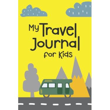 Imagem de My Travel Journal for Kids: Log Book | Journal for Recording and Keeping Memories | Travel Diary, Keep Sake, and Memory Keeper - Buses Cover Design