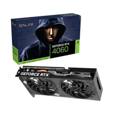 Imagem de Placa de Vídeo Galax Nvidia RTX 4060 8GB GDDR6 OC 2X V2 128Bits 46NSL8