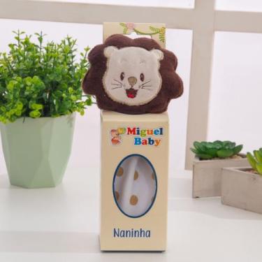 Imagem de Naninha Pelúcia Para Seu Bebe - Enxovais Helo, Leão Marron