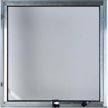 Imagem de Maxi ar 0,60 x 0,80 alumínio brilhante - Alfa Esquadrias, Único